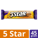 Cadbury 5 Star Chocolate Bar 45g