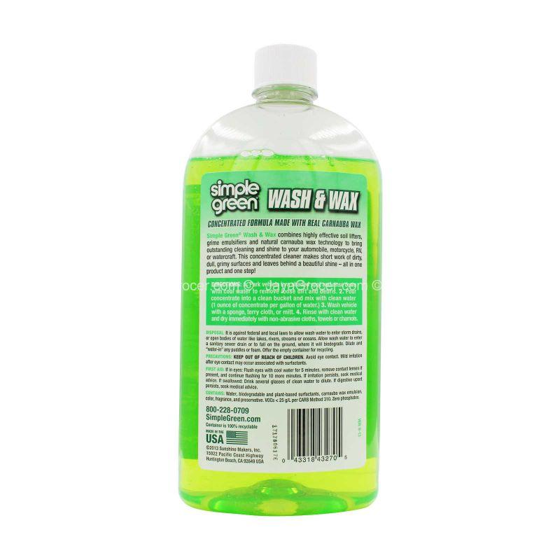 Simple Green Wash and Wax Concentrate 591ml