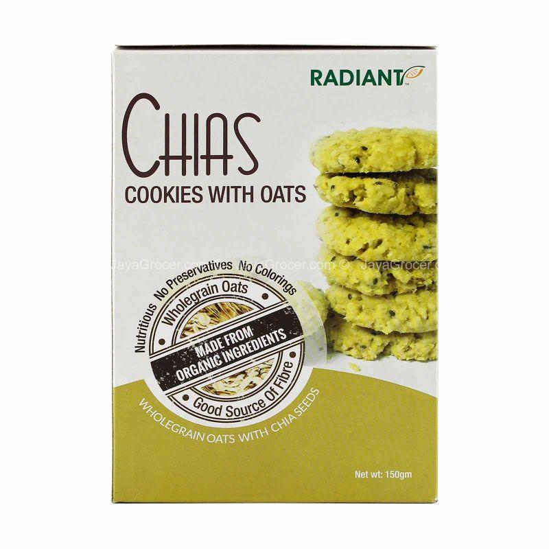 Radiant Chias Cookies with Oats 150g