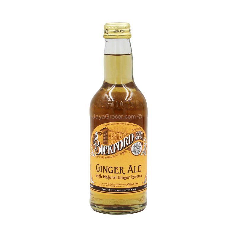 Bickford and Sons Ginger Ale with Natural Ginger Essence 275ml