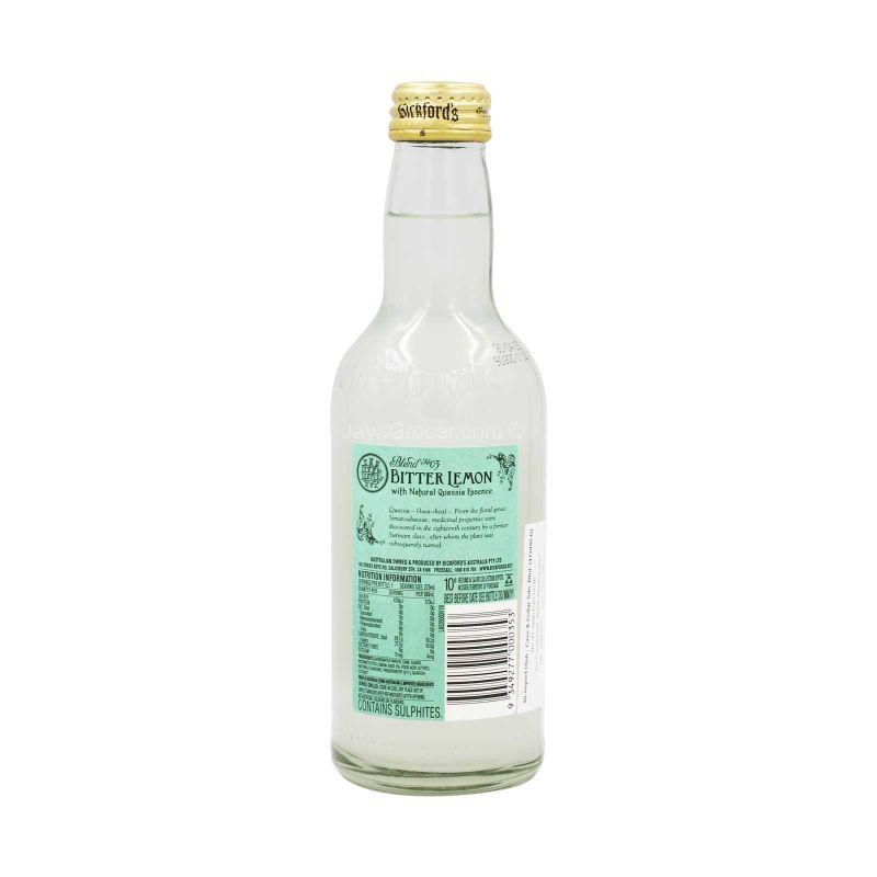 Bickford and Sons Quassia Bitter Lemon 275ml