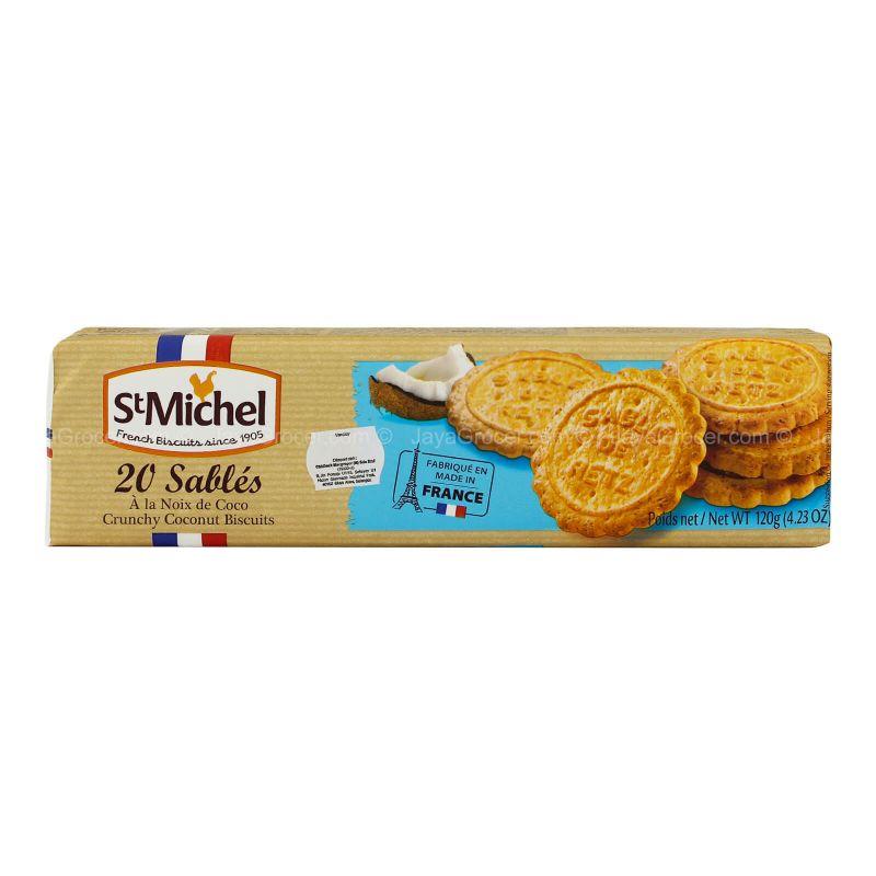 St Michel Crunchy Coconut Biscuits 120g