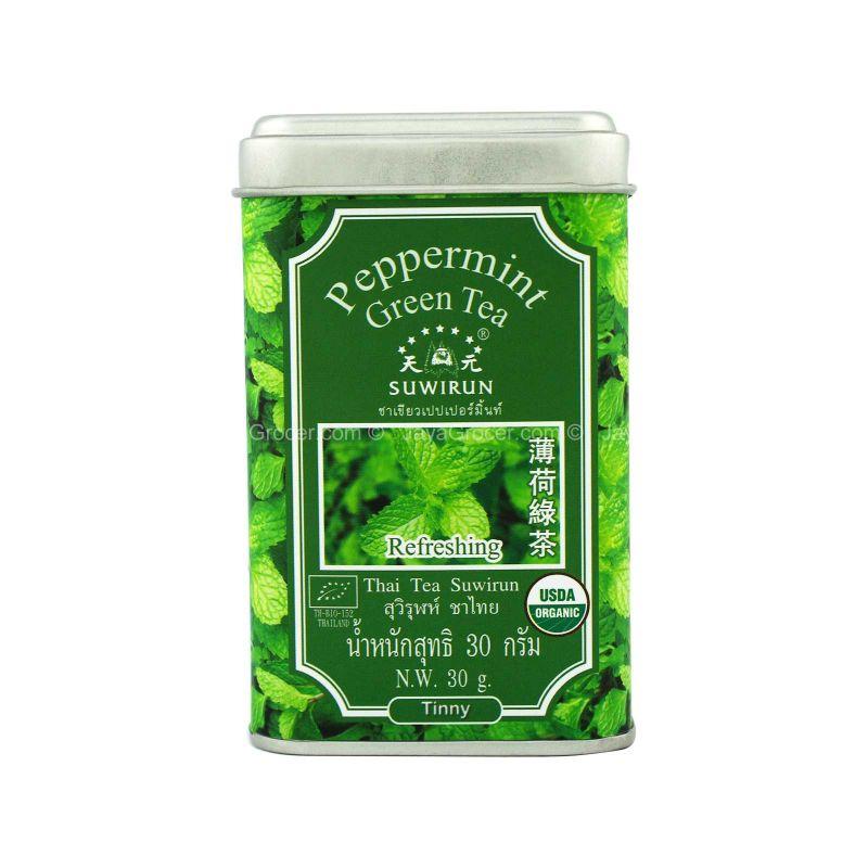 Suwirun Peppermint Green Tea 30g
