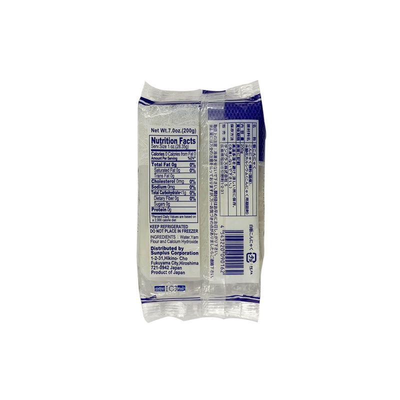 Sunplus Ita Konnyaku Shiro 200g