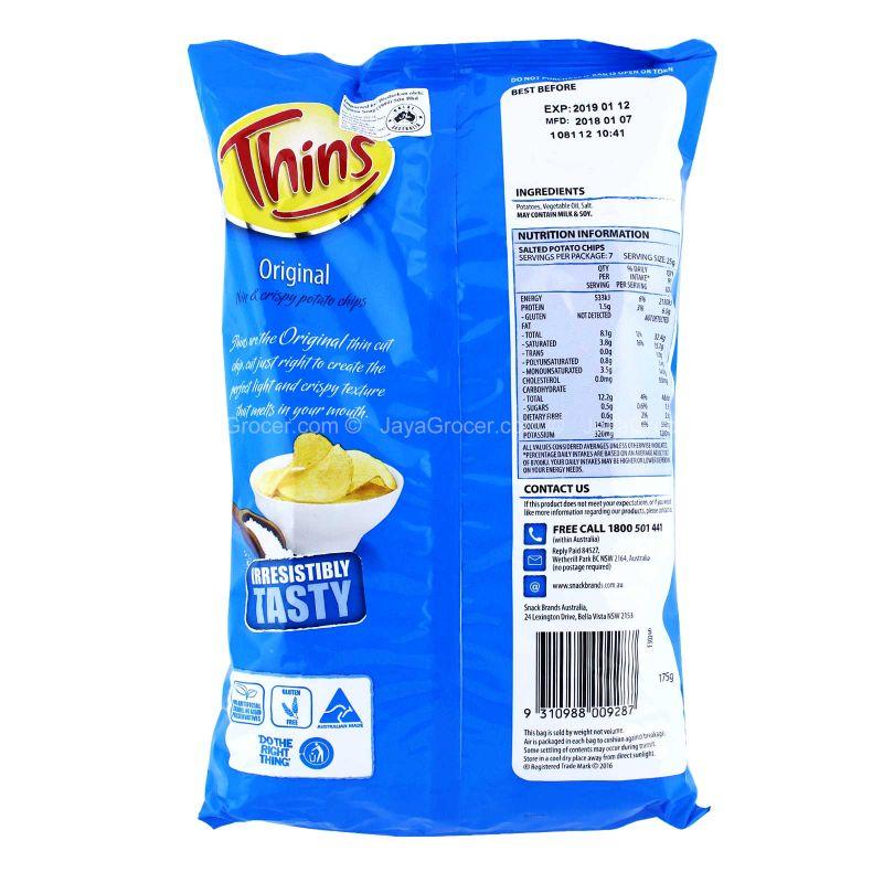 Thins Original Potato Chips 175g