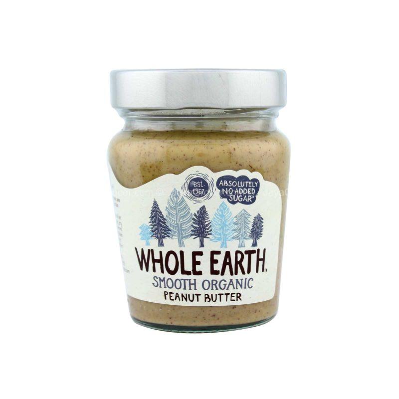 Whole Earth Smooth Organic Peanut Butter 227g