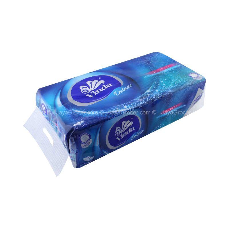 Vinda Deluxe 3D Deco Toilet Tissue 8rolls