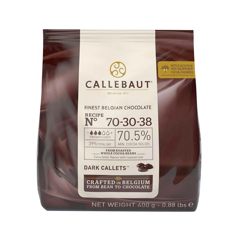 Callebaut Finest Belgian Chocolate Chips Recipe 70-30-38 400g