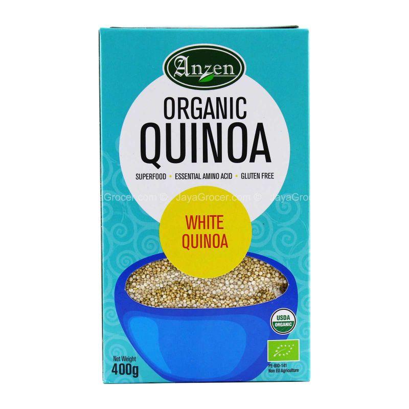 Anzen Organic White Quinoa 400g