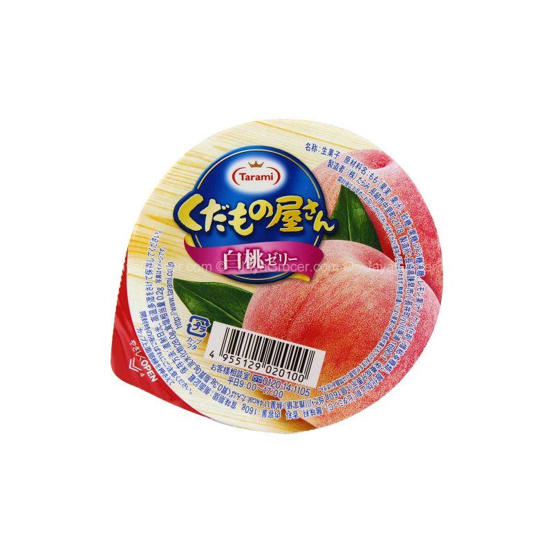 Tarami White Peach Jelly 160g