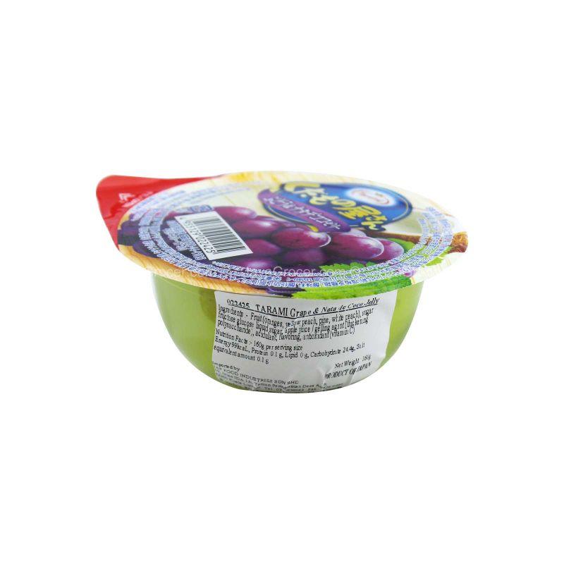 Tarami Grape & Nata de Coco Jelly 160g