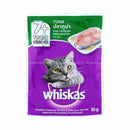 Whiskas Pouch Real Fish Tuna 85g