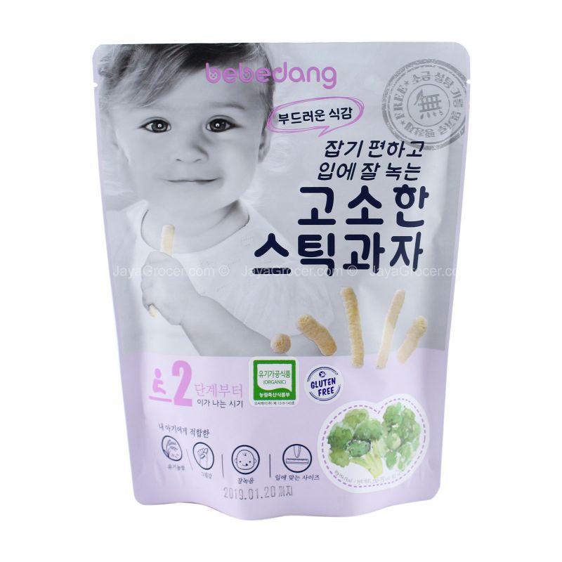 Bebedang Rice Buds & Broccoli Organic Brown Rice Stick 30g