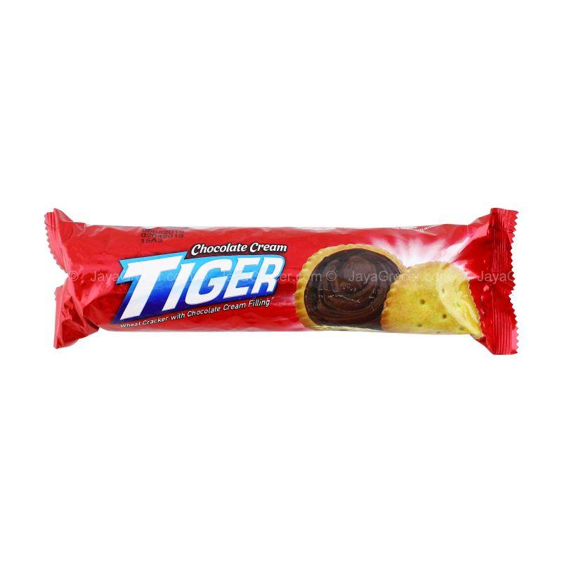 Tiger Wheat Cracker with Chocolate Cream Filling 118g