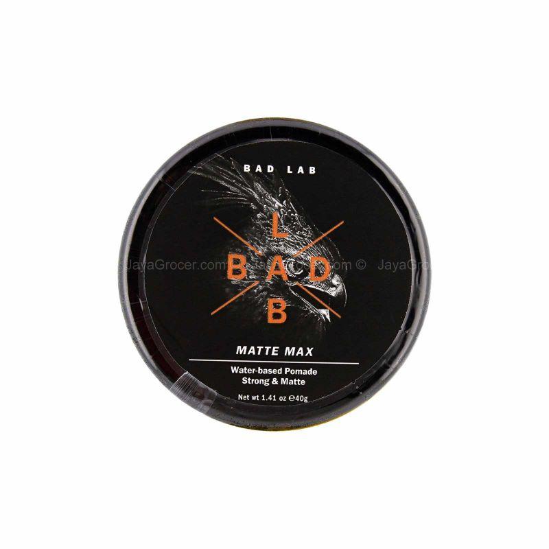 Bad Lab Matte Wax Water-Based Pomade Strong and Matte 40g