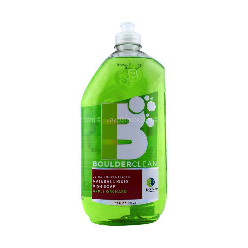 Boulder Clean Natural Liquid Dish Soap Apple Orchard 828ml