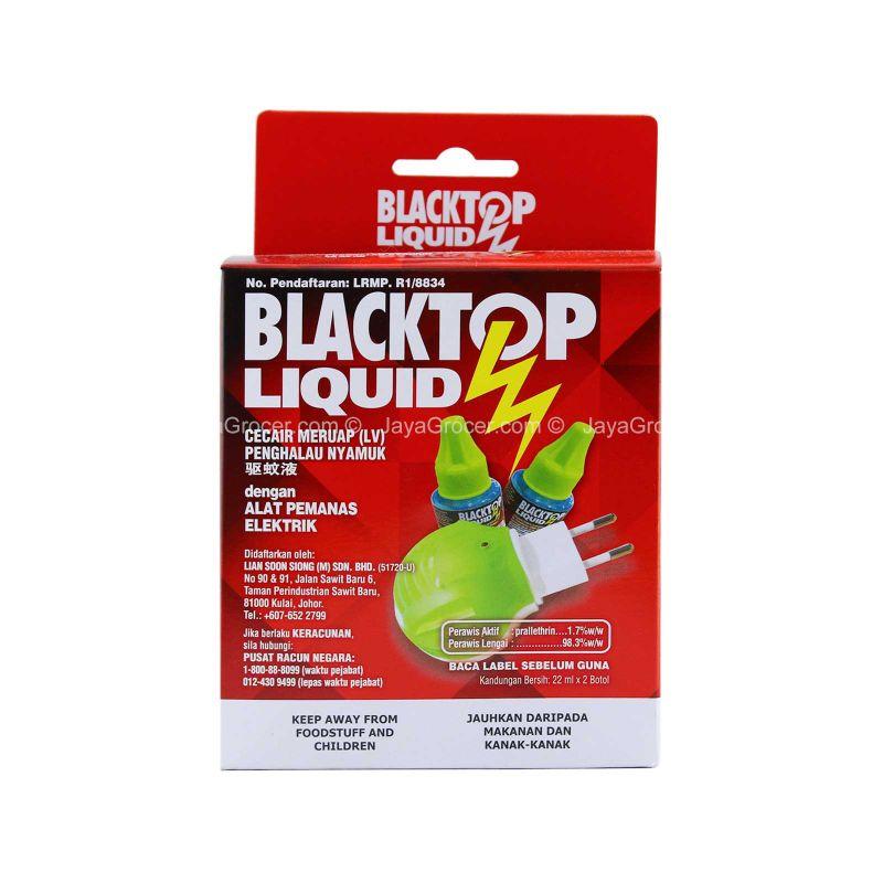 Blacktop Liquid Electric Vapour Mosquito Repellent 22ml x 2