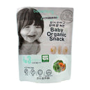 Bebedang Organic Brown Rice Pop with Cheese & Sweet Pumpkin Baby Snack 50g