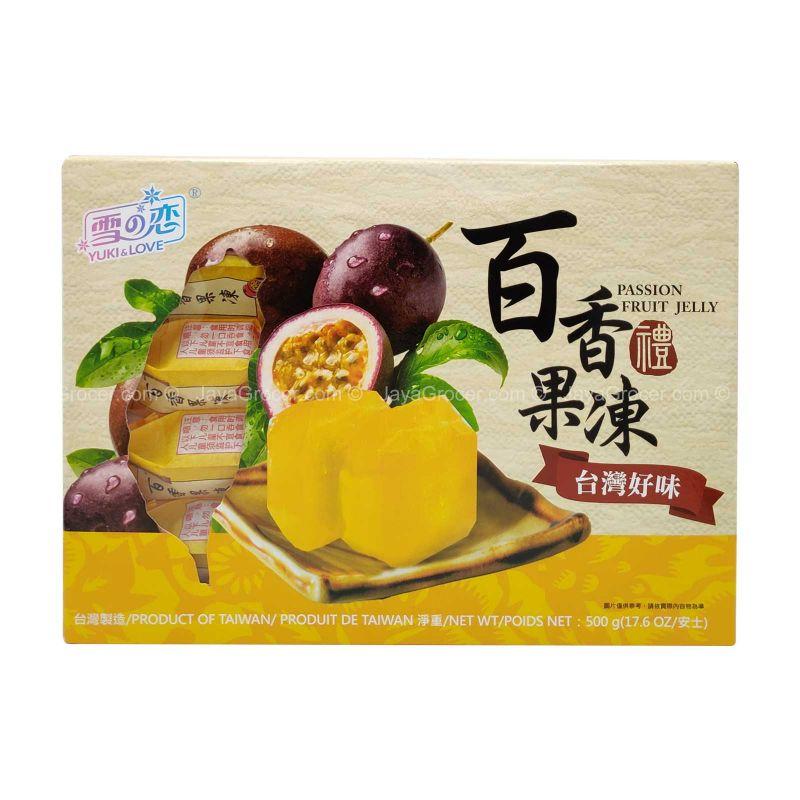Yuki and Love Passion Fruit Jelly 500g