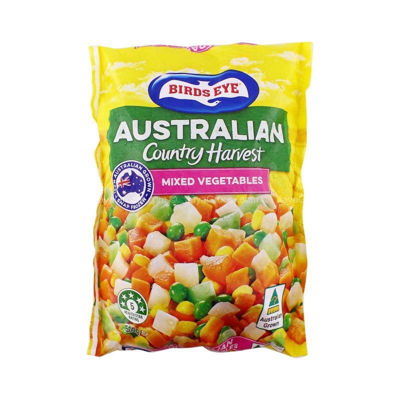 Bird's Eye Australian Country Harvest Mixed Vegetables 500g