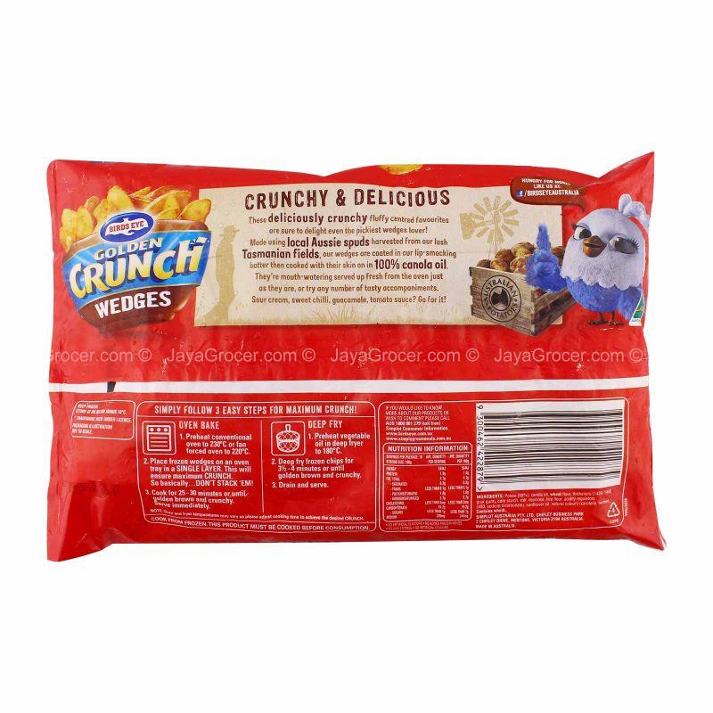 Bird's Eye Golden Crunch Wedges 1kg