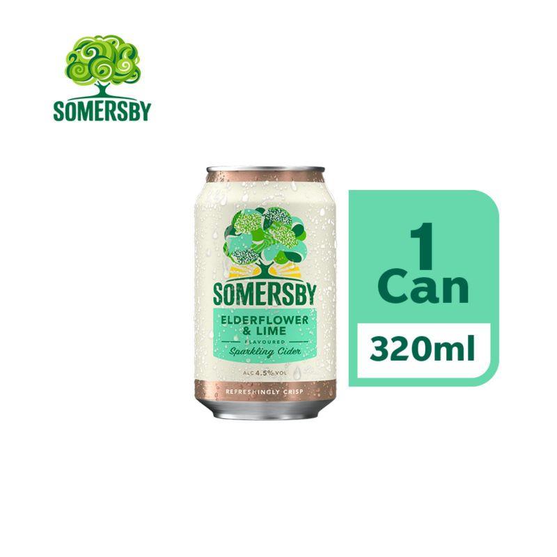 Somersby Elderflower & Lime Flavoured Premium Cider 320ml