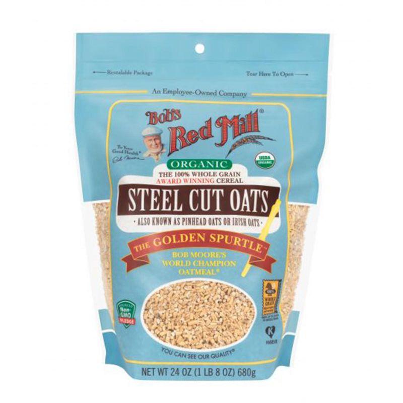 Bob's Red Mill Organic Steel Cut Oats 680g