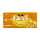 Juicies Orange Ice Blocks 105ml x 4