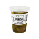 The Olive Branch Green Olives Stuffed with Gherkin 150g