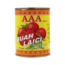 AAA Brand Lychees in Syrup 565g