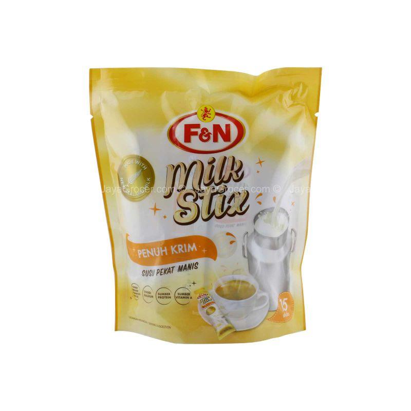 F&N Milk Stix Full Cream Sweetened Condensed Milk 25g x 15