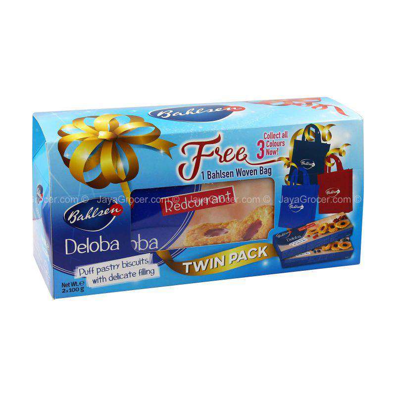 Bahlsen Deloba Twin Pack 100g x 2