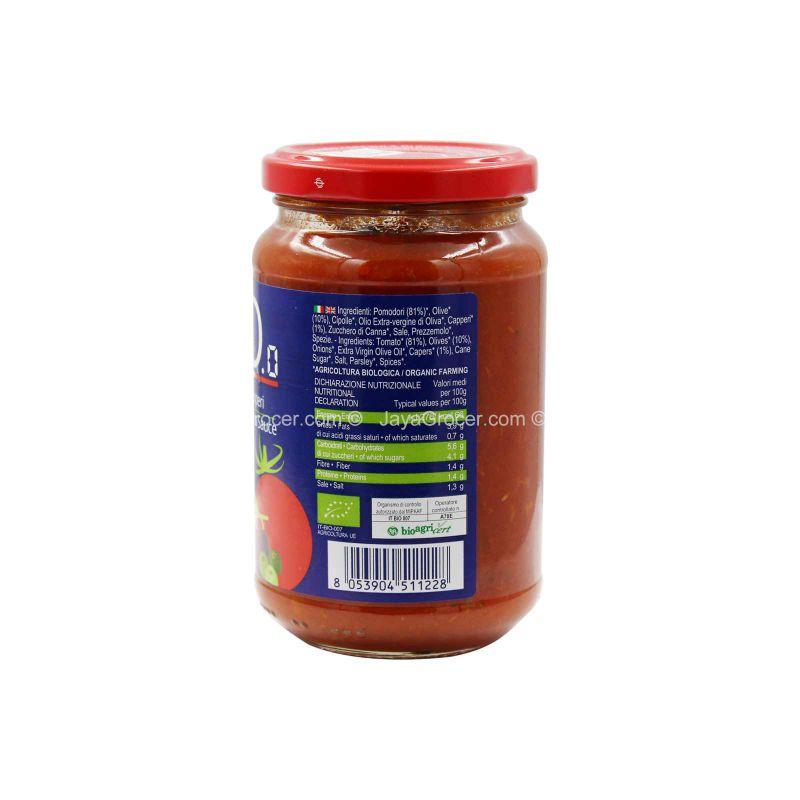 Bio.0 Olives and Capers Pasta Sauce 340g