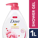 Dove Softening Hydration Floral and Fruity Body Wash 1L