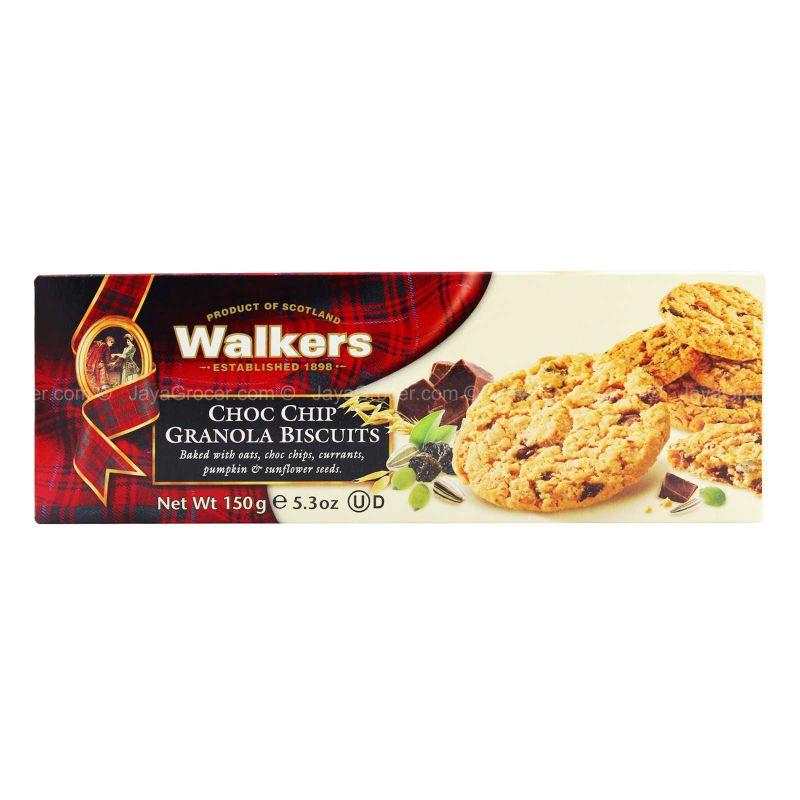 Walkers Choc Chip Granola Biscuits 150g