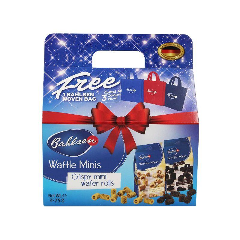 Bahlsen Waffle Minis Twin Pack 75g x 2