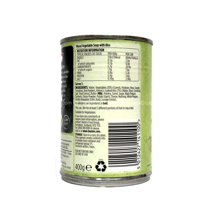 Baxters Country Garden Soup 400g