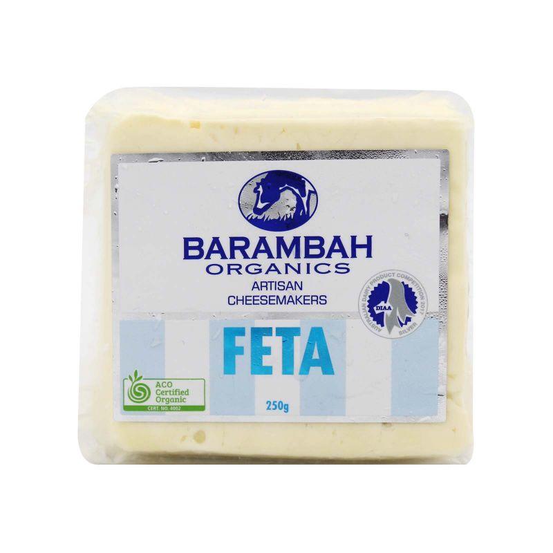 Barambah Organics Feta Cheese 250g