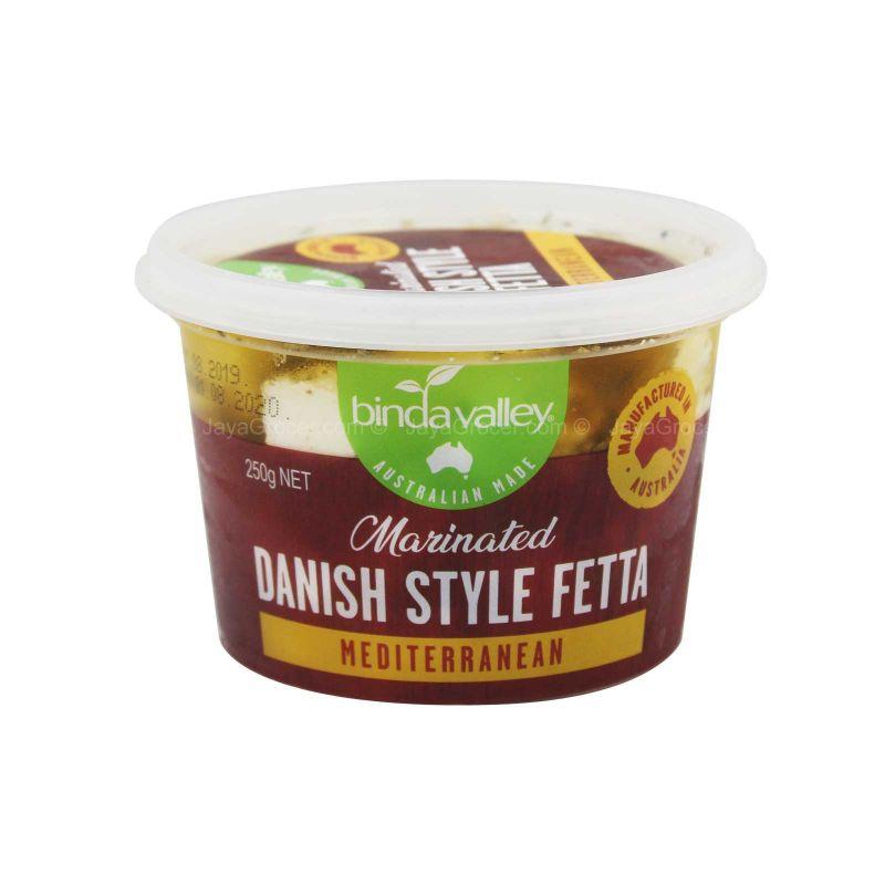 Binda Valley Marinated Danish Style Fetta Mediterranean Style 250g