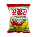 Lotte Popping Corn Chips Original Flavour 72g