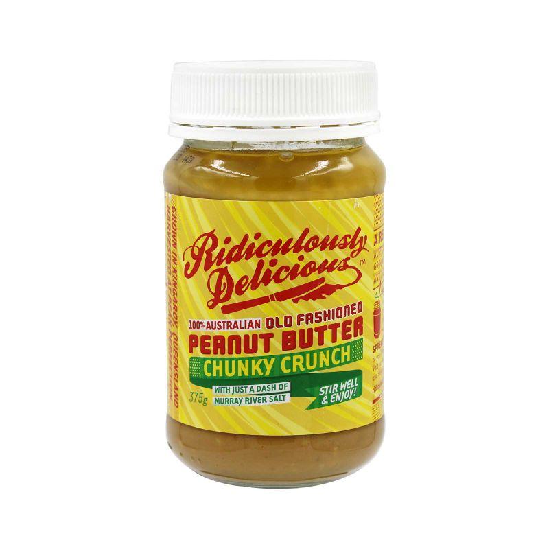 Ridiculously Delicious Peanut Butter Chunky Crunch 375g