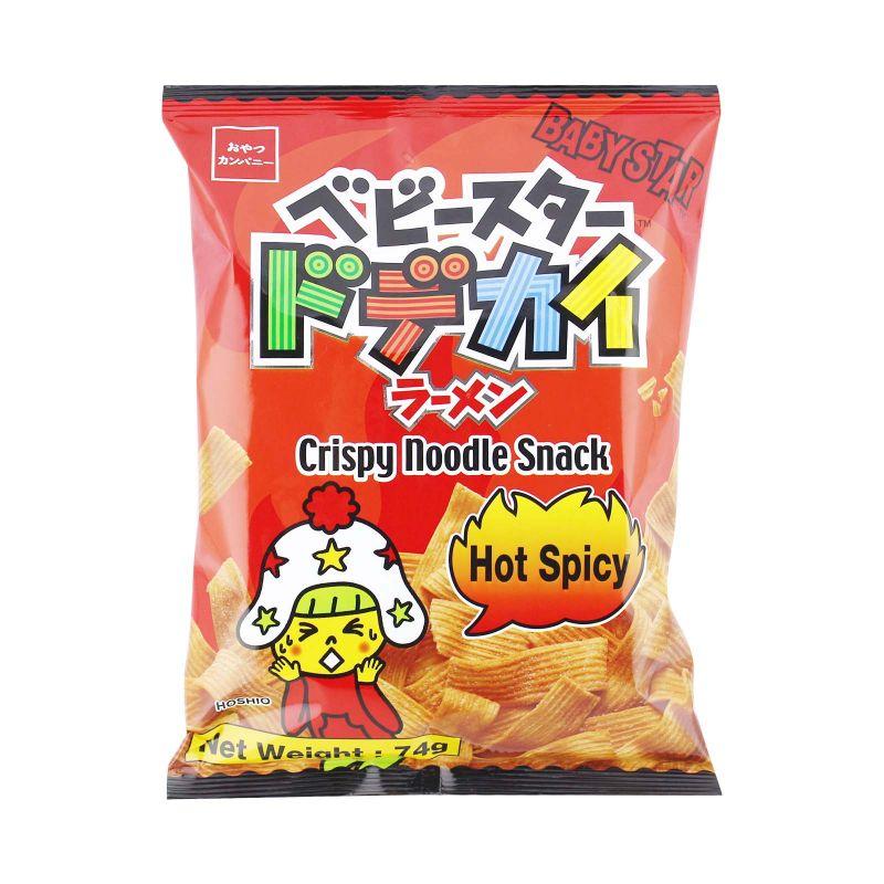 Baby Star Hot Spicy Crispy Noodle Snack 74g