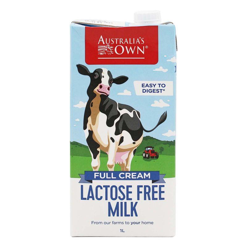 Australia's Own Lactose Free Full Cream Milk 1L