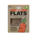 Fine Fettle Baked Flats Carrot with Turmeric Snack 80g
