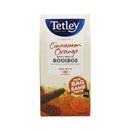 Tetley Twists Cinnamon Orange Rooibos Teabags 40g