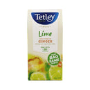 Tetley Twists Lime Ginger Teabags 40g