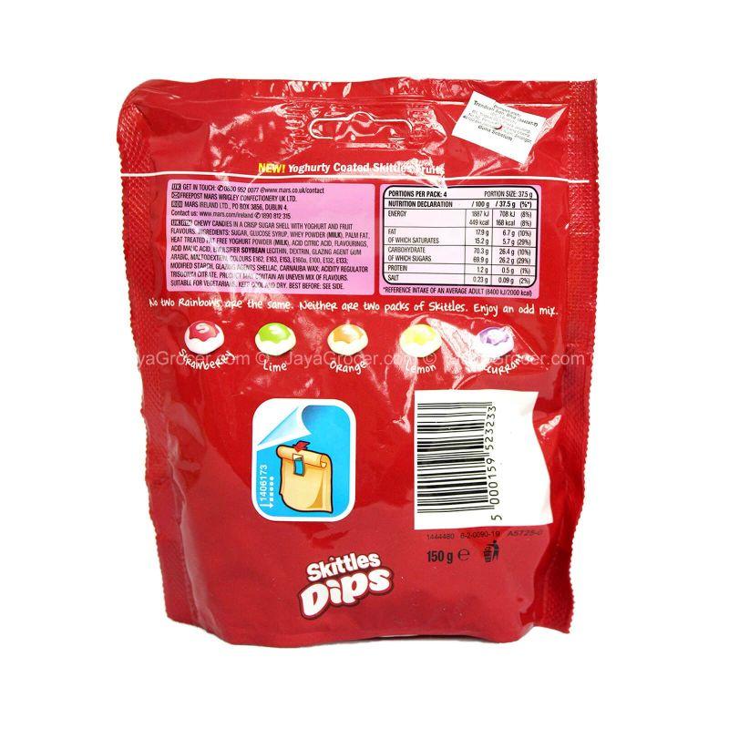 Skittles Fruit Dips 150g