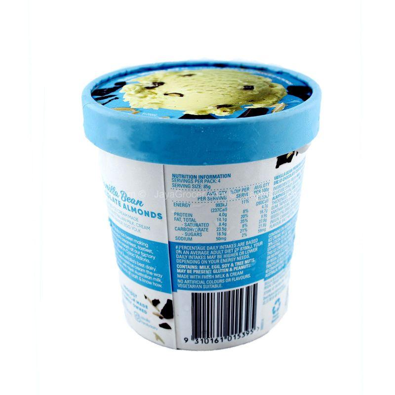 Bulla Murray St Vanilla Bean & Chocolate Almonds 460ml