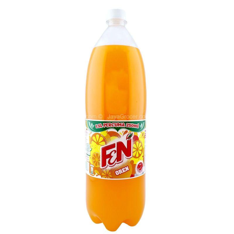 F&N Orange Carbonated Drink 1.75L