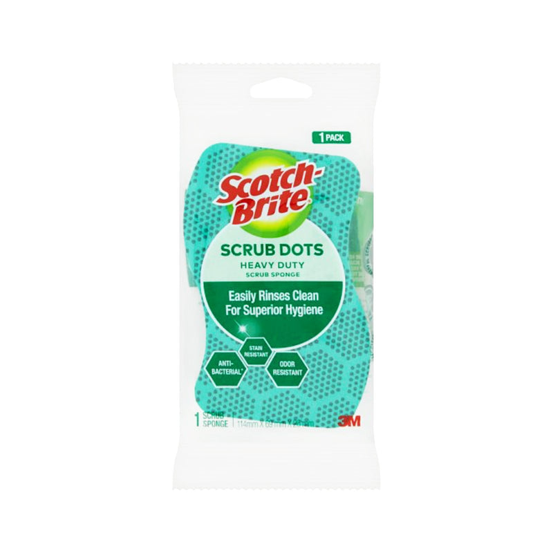 Scotch Brite Dot Heavy Duty Scrub Sponges 2pcs